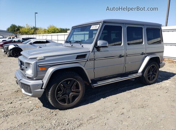 WDCYC7DF3HX274646 2017 MERCEDES-BENZ G-CLASS Silver წინა მარცხენა ხედი სამი მეოთხედიდან