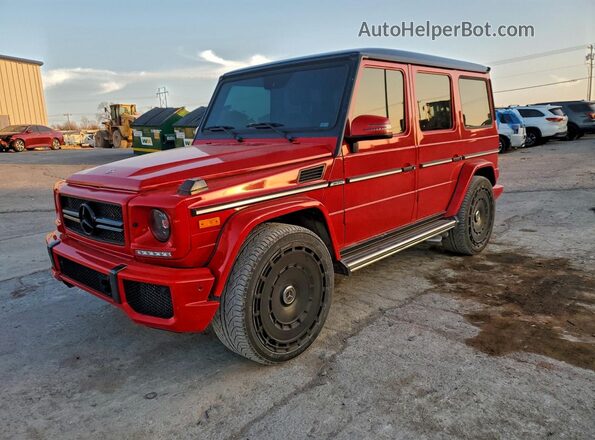 WDCYC7DF6GX243728 2016 MERCEDES-BENZ G-CLASS Red Przód lewy