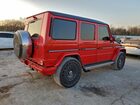2016 Mercedes-benz G 63 Amg Red vin: WDCYC7DF6GX243728