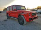 2016 Mercedes-benz G 63 Amg Red vin: WDCYC7DF6GX243728