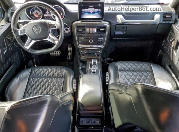 WDCYC7DH4JX290877 2018 MERCEDES-BENZ G-CLASS Black Dashboard view