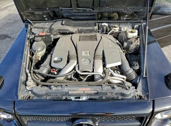 WDCYC7DH4JX290877 2018 MERCEDES-BENZ G-CLASS Black Engine compartment view