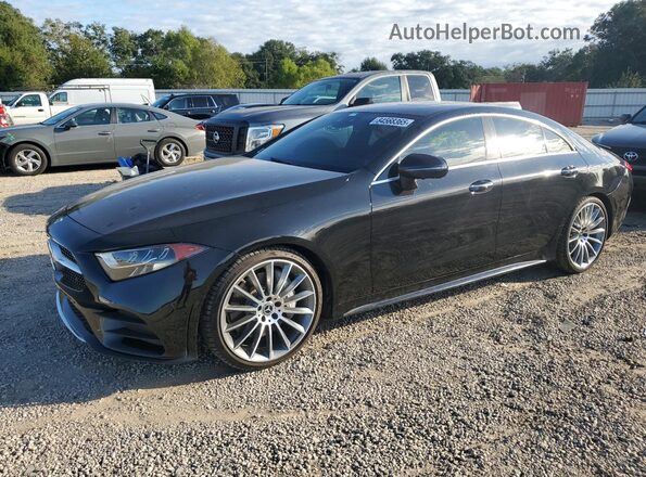 WDD2J5JB5KA035736 2019 MERCEDES-BENZ CLS-CLASS Black Передня ліва чверть