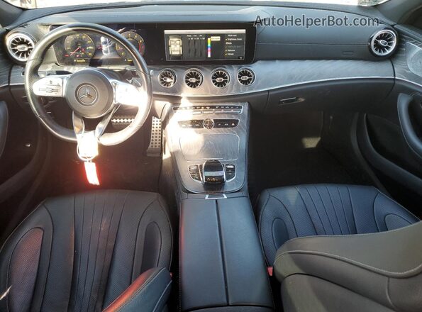 WDD2J5JB5KA035736 2019 MERCEDES-BENZ CLS-CLASS Black Вид панелі приладів