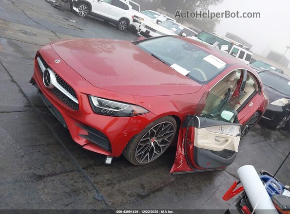 WDD2J5JB5KA040029 2019 MERCEDES-BENZ CLS-CLASS Red Przód lewy