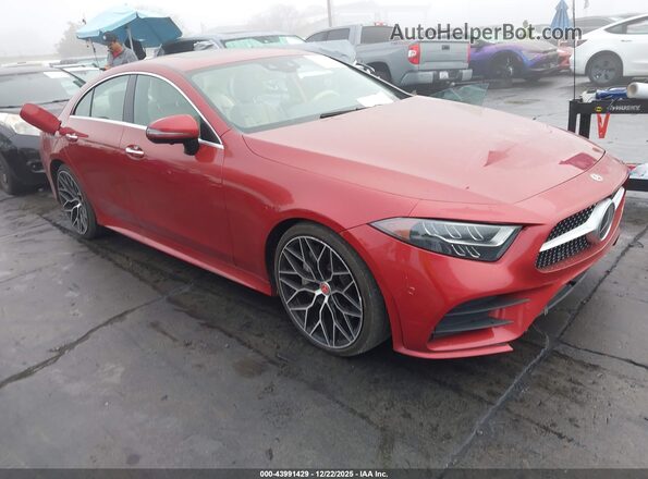 WDD2J5JB5KA040029 2019 MERCEDES-BENZ CLS-CLASS Red Przód prawy
