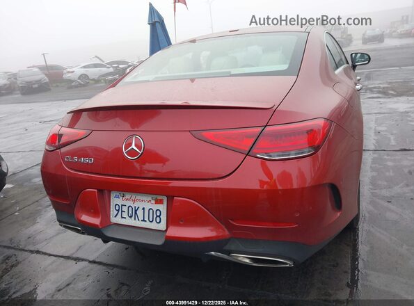 WDD2J5JB5KA040029 2019 MERCEDES-BENZ CLS-CLASS Red 