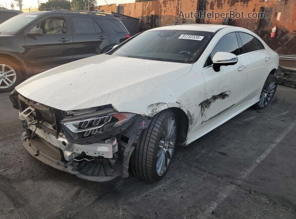 WDD2J5JB6KA031064 2019 MERCEDES-BENZ CLS-CLASS White Передня ліва чверть