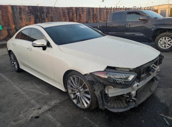 WDD2J5JB6KA031064 2019 MERCEDES-BENZ CLS-CLASS White Передня права чверть