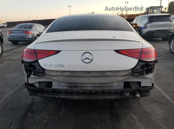 WDD2J5JB6KA031064 2019 MERCEDES-BENZ CLS-CLASS White Вид ззаду