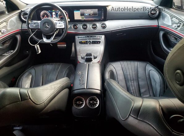 WDD2J5JB6KA031064 2019 MERCEDES-BENZ CLS-CLASS White Вид панелі приладів