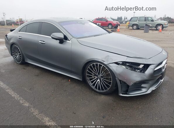 WDD2J5JB7KA029209 2019 MERCEDES-BENZ CLS-CLASS Серый Передняя правая четверть