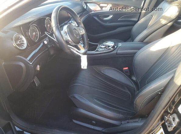 WDD2J5JB8KA014282 2019 MERCEDES-BENZ CLS-CLASS Black Вид салону спереду