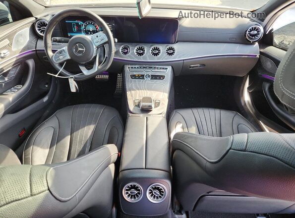 WDD2J5JB9KA046707 2019 MERCEDES-BENZ CLS-CLASS Серебряный Вид панели приборов