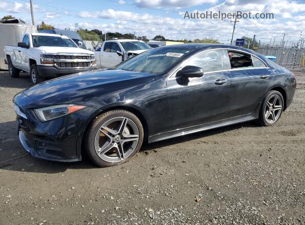 WDD2J5KB0KA027641 2019 MERCEDES-BENZ CLS-CLASS Черный Передняя левая четверть