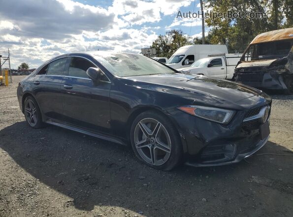 WDD2J5KB0KA027641 2019 MERCEDES-BENZ CLS-CLASS Черный Передняя правая четверть