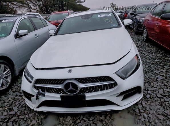 WDD2J5KB6KA036280 2019 MERCEDES-BENZ CLS-CLASS Белый Вид спереди