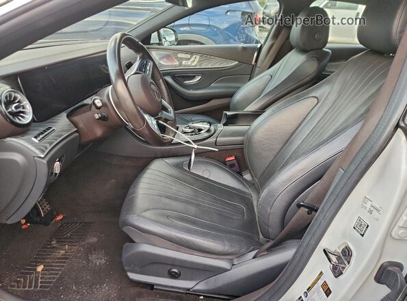 WDD2J5KB6KA036280 2019 MERCEDES-BENZ CLS-CLASS Белый Вид салона спереди