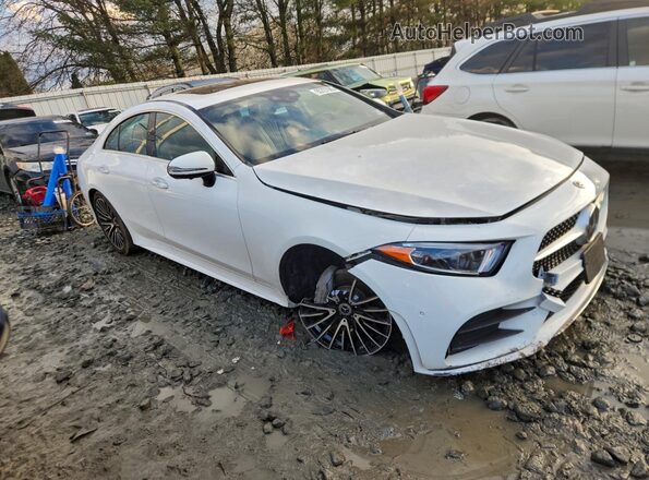 WDD2J5KB6KA036280 2019 MERCEDES-BENZ CLS-CLASS Белый Передняя правая четверть