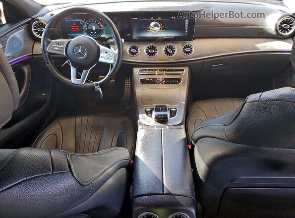 WDD2J5KB7KA019567 2019 MERCEDES-BENZ CLS-CLASS Black Вид панелі приладів