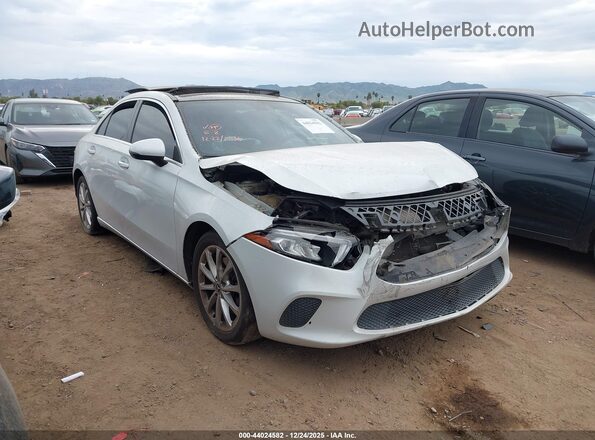 WDD3G4EB4LW039238 2020 MERCEDES-BENZ A 220 Белый Передняя правая четверть