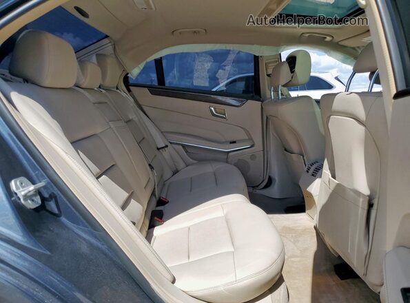WDDHF5KB9GB252024 2016 MERCEDES-BENZ E Серый Вид задней части салона