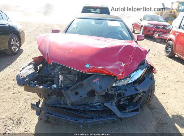 WDDKK6FF3GF317981 2016 MERCEDES-BENZ E-CLASS Red წინა პანელის ხედი