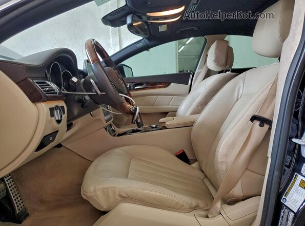WDDLJ6FB8GA175452 2016 MERCEDES-BENZ CLS-CLASS Blue Widok wnętrza z przodu