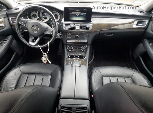 WDDLJ6HB8GA163301 2016 MERCEDES-BENZ CLS-CLASS White Widok deski rozdzielczej