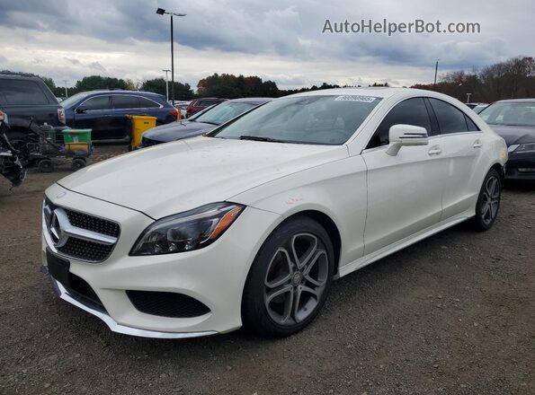 WDDLJ6HB8GA163301 2016 MERCEDES-BENZ CLS-CLASS White Przód lewy