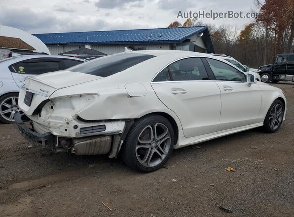 WDDLJ6HB8GA163301 2016 MERCEDES-BENZ CLS-CLASS White Tył prawy