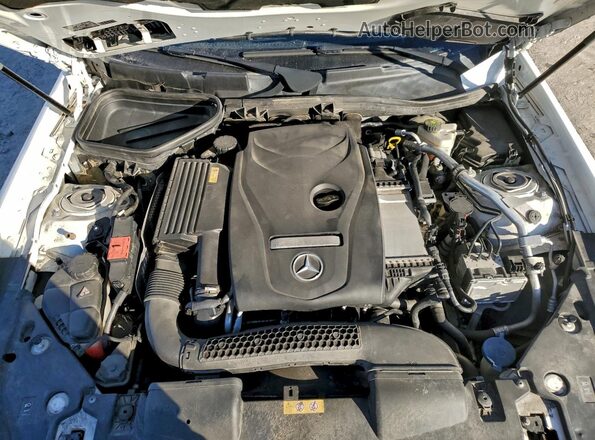 WDDPK3JAXHF133669 2017 MERCEDES-BENZ SLC Белый Вид задней части салона