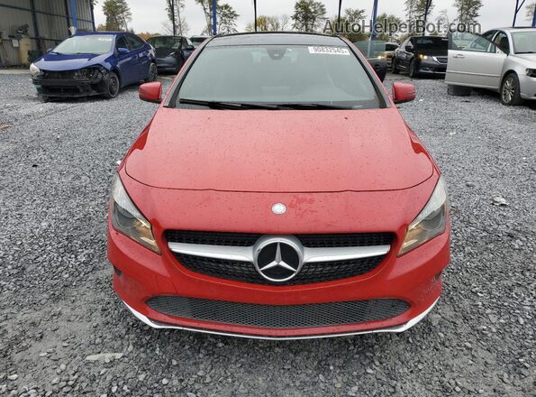 WDDSJ4EB2HN441219 2017 MERCEDES-BENZ CLA-CLASS Red წინა ხედი