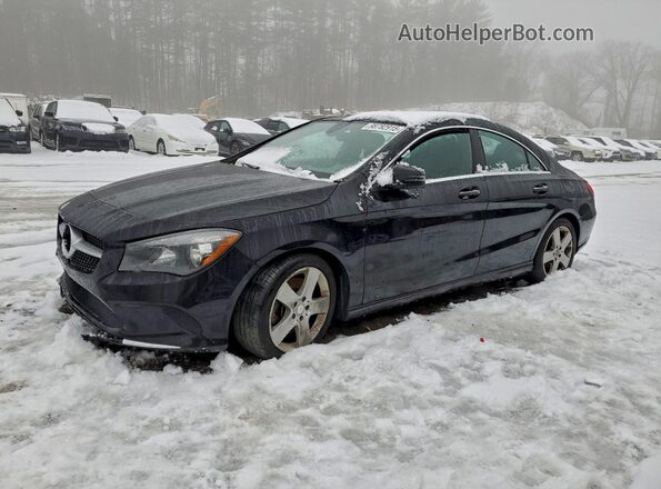 WDDSJ4EB2HN465617 2017 MERCEDES-BENZ CLA-CLASS Black Vista tres cuartos delantera izquierda