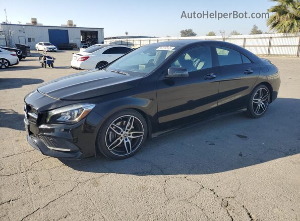 WDDSJ4EB2KN730107 2019 MERCEDES-BENZ CLA-CLASS Black Przód lewy