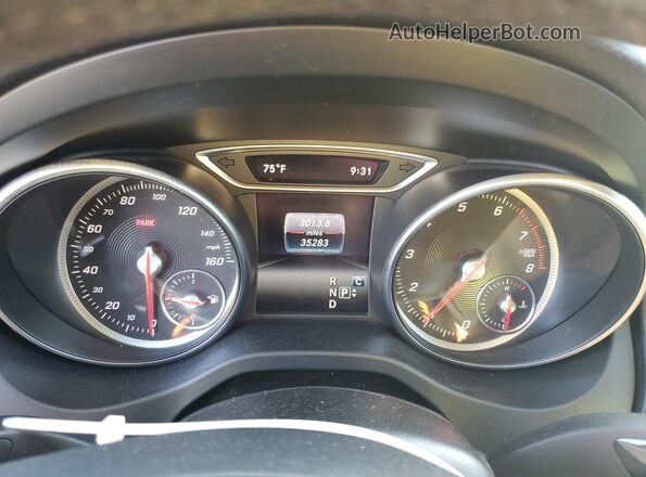 WDDSJ4EB2KN730107 2019 MERCEDES-BENZ CLA-CLASS Black Widok zestawu wskaźników