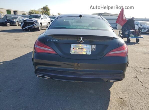 WDDSJ4EB2KN730107 2019 MERCEDES-BENZ CLA-CLASS Black Widok z tyłu