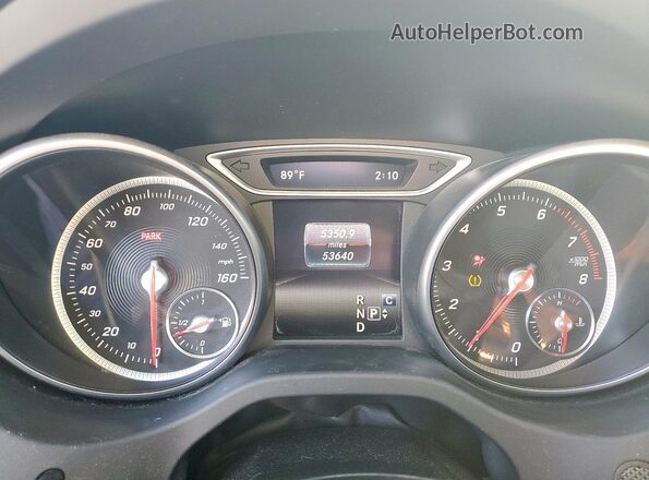 WDDSJ4EB6HN484803 2017 MERCEDES-BENZ CLA-CLASS White Սարքավորումների վահանակի տեսք