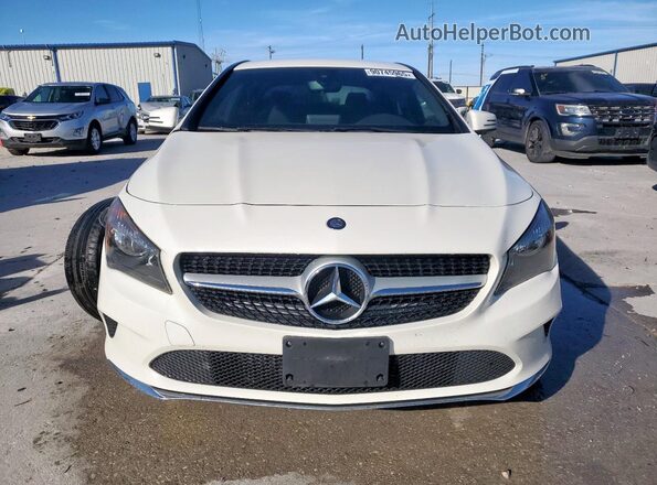 WDDSJ4EB6HN484803 2017 MERCEDES-BENZ CLA-CLASS White Դիմացի տեսք