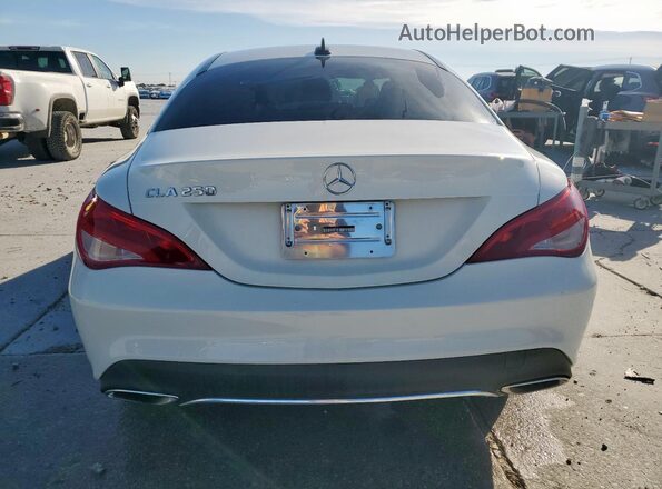 WDDSJ4EB6HN484803 2017 MERCEDES-BENZ CLA-CLASS White Հետևի տեսք
