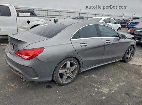 WDDSJ4EB8GN361597 2016 MERCEDES-BENZ CLA-CLASS Угольный Задняя правая четверть