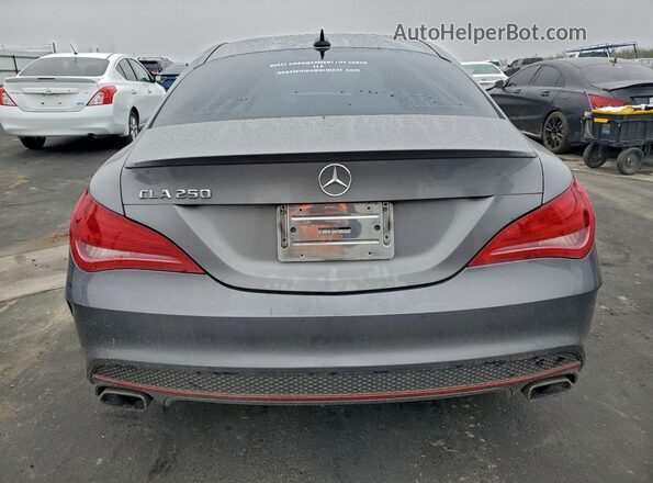 WDDSJ4EB8GN361597 2016 MERCEDES-BENZ CLA-CLASS Угольный Вид сзади