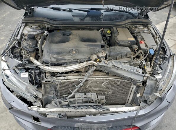 WDDSJ4EB8GN361597 2016 MERCEDES-BENZ CLA-CLASS Угольный Вид задней части салона