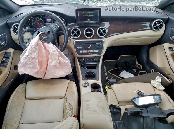 WDDSJ4EB9JN571200 2018 MERCEDES-BENZ CLA-CLASS Белый Вид панели приборов