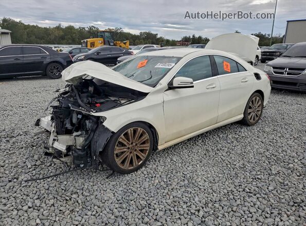 WDDSJ4EB9JN571200 2018 MERCEDES-BENZ CLA-CLASS Белый Передняя левая четверть