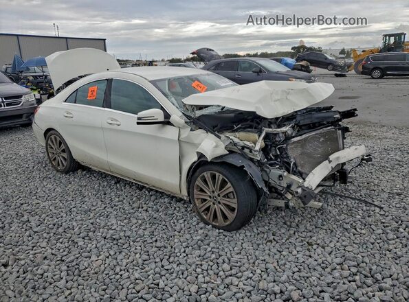 WDDSJ4EB9JN571200 2018 MERCEDES-BENZ CLA-CLASS Белый Передняя правая четверть