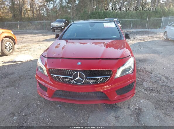WDDSJ4EBXGN375808 2016 MERCEDES-BENZ CLA 250 Red ხელსაწყოთა პანელის ხედი