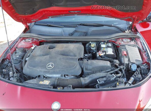 WDDSJ4EBXGN375808 2016 MERCEDES-BENZ CLA 250 Red უკანა ხედი