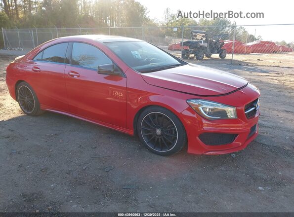 WDDSJ4EBXGN375808 2016 MERCEDES-BENZ CLA 250 Red წინა მარჯვენა