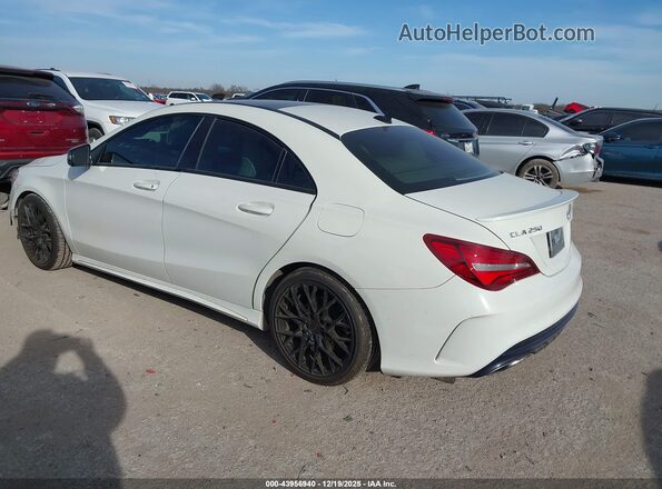 WDDSJ4EBXJN558357 2018 MERCEDES-BENZ CLA 250 White Rear left